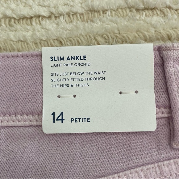 NWT J. Jill orchid slim ankle jeans - Picture 10 of 12